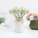 6PCS 11.4in/29cm
Artificial Chrysanthemum Bouquet of Flowers,Artificial Silk Flower, Decor for Wedding, Party Decorate, Home Room Ornament, Simulation Plants(green) image 7