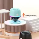 Verbex M99 Lake Blue Speaker Phone Stand, Bluetooth Speaker, Waterproof, Magnetic, Voice Call Mini Speaker image 5