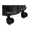 24 Inch Medium Check-in Luggage Hard Shell PC Suitcase with 4 Spinner Wheels, TSA Lock and YKK Zipper, Lightweight Durable Travel Suitcase (Black, 64 cm) image 5