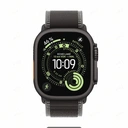 APPLE Watch Ultra 3 GPS + Cellular 49mm Schwarzes Titangehäuse mit Schwarz/Kohle Trail Loop - M/L image 1
