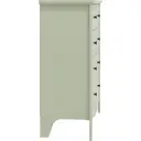 Galano Stella 3+2 Drawer Chest – Modern Cabinet with 5 Drawers – Organizer and Storage for Bedroom – Console for Entryway, Hallway, or Living Room – Sage Green image 6