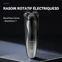 Rasoir électrique ENCHEN Blackstone 3 étanche IPX7, rasoir 3D pour usage quotidien, pour hommes, 1 pièce. image 1