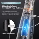 Rushi R-A31 elektrische monddouche 350 ml waterreservoir 1500 mAh batterij zwart image 6