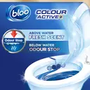 Bloo Colour Active Toilet Rim Block, + Bleach, Single Pack image 4