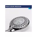 Croydex Nero Shower Head with 3 Settings - Chrome image 2