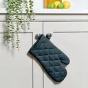 Dexam Single Oven Glove Love Colour 100% Cotton Ink Blue image 2