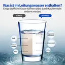VIVREAL Wasserfilterkanne 2,4 L mit elektronischem Timer, entfernt Chlor, Kalk & Schwermetalle, kompatibel mit Brita-Filter, lebensmittelechtes ABS, empfohlener Wechsel alle 35 Tage HS518 image 4