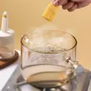 BJ oil brush with bottle, glass baking and barbecue oil brush image 7