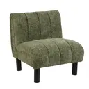 Accent Chair Lily Panelling Green image 1