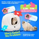 Catlink SE Baymax Automatic Self-Cleaning Cat Litter Box, 70L Extra-Large for Multi-Cat Homes, Anti-Pinch Safety System, App Health Monitoring, OdorLock Tech, Low-Entry Design for Senior Cats & Kittens image 4