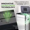 Tower Ozone Sensor Bin 60L, Stainless Steel image 5