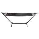 Hammock Hängematte mit Gestell, Schwarz/Grau image 1
