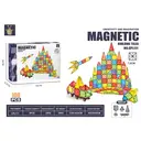 XINQIYUAN Qiyuan Jouet Éducatif Set de Dalles Magnétiques Surface Diamant 7.5cm 100pièces [Mélange aléatoire – Couleurs issues uniquement de la photo principale] image 3