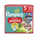 Pampers Baby-Dry Pants, Taille 5, 22 couches-culottes image 0