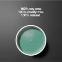 The Lab Co. Luxury Scented Candle | 30hrs Burn Time | Refreshing Fragrance with Lime, Peppermint and Cucumber | 100% Vegan Soy Wax | 180g wax weight image 5