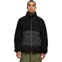 URBAN CLASSICS Veste courte à manches raglan en Sherpa Noir L image 1