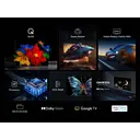 TCL 98T8C 98 Zoll QLED 4K HDR Ultra HD Fernseher, Smart TV mithilfe von Google TV (Dolby Vision Atmos, 144Hz Motion Clarity Pro, Game Bar, ALLM, FreeSync, Onkyo 2.1 Sound,Sprachsteuerung) image 3