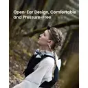 Mojawa Purra Run Bone Conduction Sport Headphones, Open-Ear Bluetooth Headphones with Mic, IP67 Waterproof, Deep Bass, Voice Control, Secure Fit for Running, Cycling, and Workouts (Black) image 6