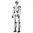 Unitree R1 Air Humanoid Robot Embodied Intelligence, Monocular Camera, 20 Degree of Freedom, Smart Interactive Communication with AI Voice Model, Blue and White image 3
