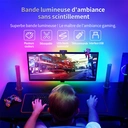 Vivreal Bande lumineuse LED pour TV avec rétroéclairage avec fonction Bluetooth et synchronisation musicale - 5 m  image 7