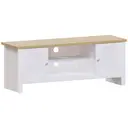 Vida Designs TV Unit Arlington White/Oak Effect image 1