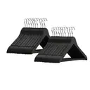 SONGMICSHOME  20-delige Kledinghangers, Houten Kostuumhangers met Antislip Inkepingen, Draaibare Haak voor Kast, Zwart image 1