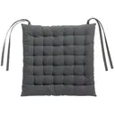 Winkler Galette de chaise recyclée 36 points Zea Ombre 38 x 38 x 3 image 0