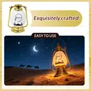 Ramadan Lantern Ornament - Gold image 2
