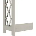 Galano Nova Console Table – Light Grey & Oak – Modern Entryway Table with Storage – Slim Hallway Bookshelf Cabinet – Space-Saving Console for Living Room, Foyer or Bedroom image 8