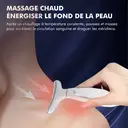 Sunluxy M6 Appareil de massage visage & cou avec 6 modes de soin, micro-courant EMS, vibration sonique, chaleur & froid, luminothérapie LED multicolore image 6