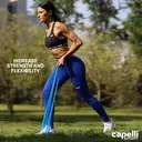 Capelli Sport 3PK Loop Resistance Band - TPEcircumference 84cm  Light/Medium/Heavy Resistance， durable resistance，No smell， Soft Touch，Excellent stretchability image 5