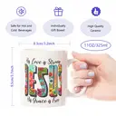 Alphynix 1pc, Funny Coffee Mug, Ceramic Mug Double-sided Design, Jesus Coffee Mug, Novelty Gift, Tea Cup, Drinkware, Home Decor, Party Gift, Birthday Gift, Holiday Gift image 7
