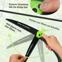 WORKPRO Handsaw Pruning Saw Foldable with Sharp Blades Made of Bi Metal, Multifunctional Folding Saw for Garden, Wood image 1
