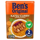 Ben's Original Katsu Curry Flavoured Microwave Rice 220g image 4