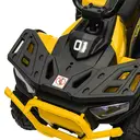AIYAPLAY 12V Kids Electric Ride on ATV, Battery Powered Quad Bike with 4 Suspension Wheels, Forward Reverse Function Yellow image 1