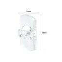 3M Command Clear Decorating Clips 20Clips 17026CLR image 1