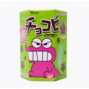 Tohato Biscuits de Maïs Hexagonaux Crayon Shin-chan Saveur Chocolat 25 g/Boîte image 0
