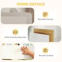 AIYAPLAY Toy Storage Unit, 3-Tier Toy Organiser Shelf with 6 Removable Storage Bins and Large Box, Childrens Bookcase for Bedroom, Nursery, Playroom, Multicoloured image 4