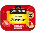 CONNETABLE sardines genereuses tomate 140g image 0