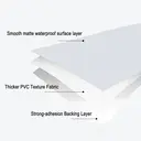 Murgall F03 Rouleau de papier peint adhésif Silver Coin gris clair - 60 x 305 cm image 5