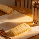 AJI Custard-Filled Wafer Rolls (Bubble Milk Tea Flavour) 218g image 2