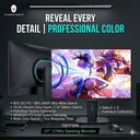 Thunderobot 27-inch 2K 275Hz Fast IPS Low Blue Light HDR Gaming Monitor with Tilt & Swivel, 450 nits Peak Brightness, ZQ27F260L-GL image 4