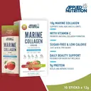 Applied Nutrition Marine Collagen Beauty Support Powder Cherry & Apple Flavour - 10 x 12g image 1