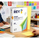 Rey Adagio A4 Paper Canary Yellow 80GSM 500 Sheets image 1