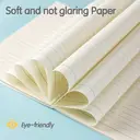 Deli Rhythm Series Lot de 4 carnets à spirale A5, papier ligné 70g/m² - 80 feuilles/160 pages image 4