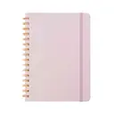 Jubiluu Carnet ligné A5 à spirales et couverture rigide - Lavande image 0