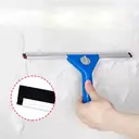 25CM Professional Window Squeegee with Aluminum Alloy Head and Blue Plastic Handle image 2
