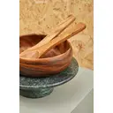 Maison by Premier Decorative Large Round Salad Bowl, Functional Salad Bowl For Kitchen, Traditional Decorative Bowl For Diet image 1