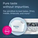 BRITA Water Filter Jug Style Essential Sand incl 1x MAXTRA PRO Pure Performance - Fridge-Fitting Design Pitcher with Smart LED-LTI and Flip-Lid Reduces Chlorine, Limescale and Impurities image 6