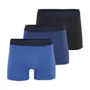 SUPERDRY Lot de 3 boxers noir/bleu marine/bleu clair - Taille S image 0